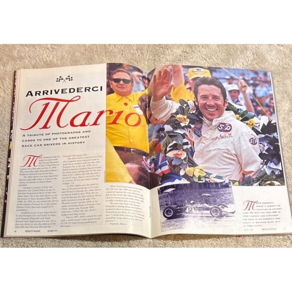 Beckett Racing Magazine 1994 October Issue #2 Ernie Irvin Nascar Charlotte - Picture 7 of 7